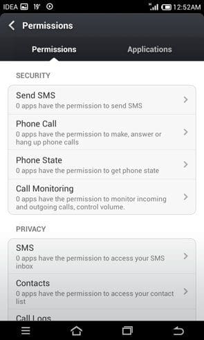 Permissions