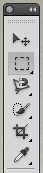 Photoshop Selection Tools Bar