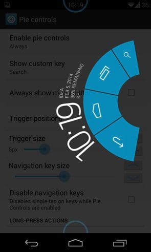 Pie Controls