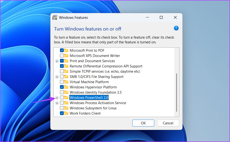 Plus icon in Control Panel