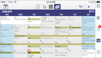 Pocket Informant Calendar Landscape