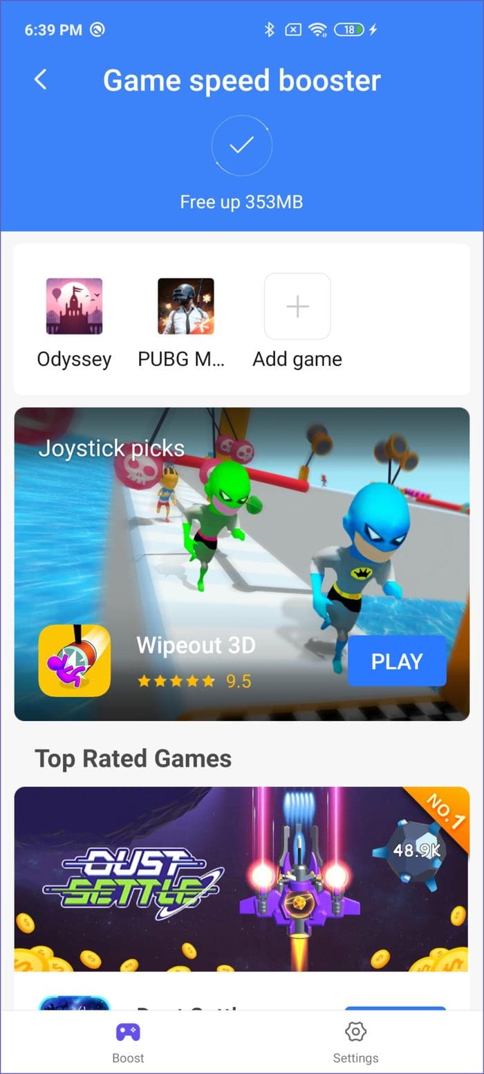 Poco X2 Game Turbo Mode 1