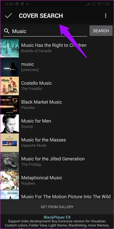 Poweramp Vs  Black Player 13