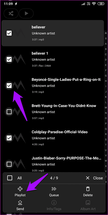 Poweramp Vs  Black Player 16