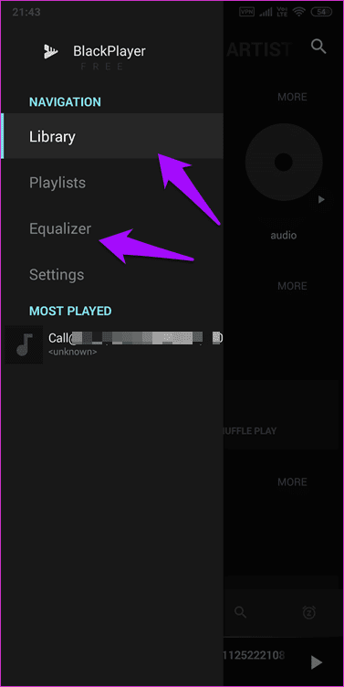 Poweramp Vs  Black Player 4