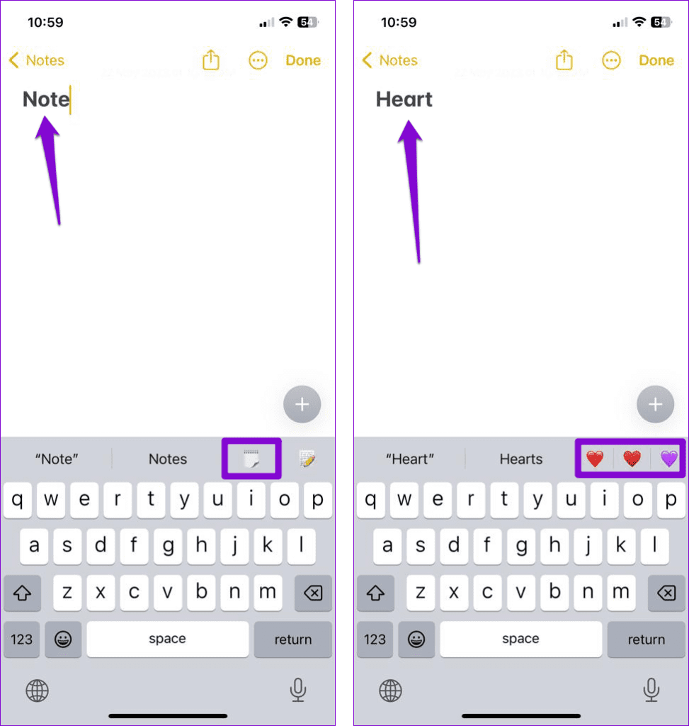 Predictive Emoji on iPhone