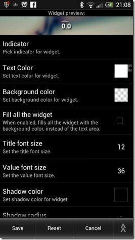 Prepaid Widget Lite 7