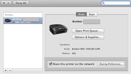 Printer Settings
