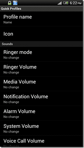 Profile Changer For Android 5