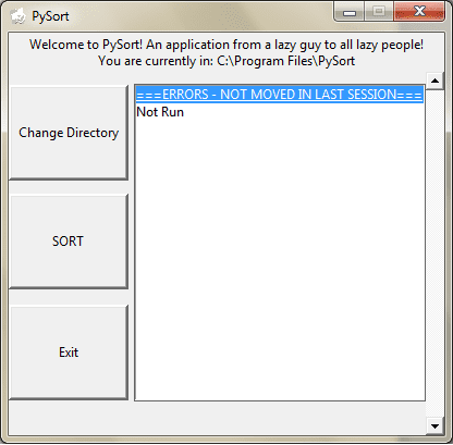 Py Sort Interface