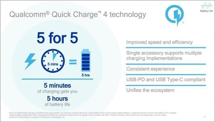 Qualcomm Quick Charge 4 E1499347787716