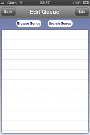 Queue The Music Search