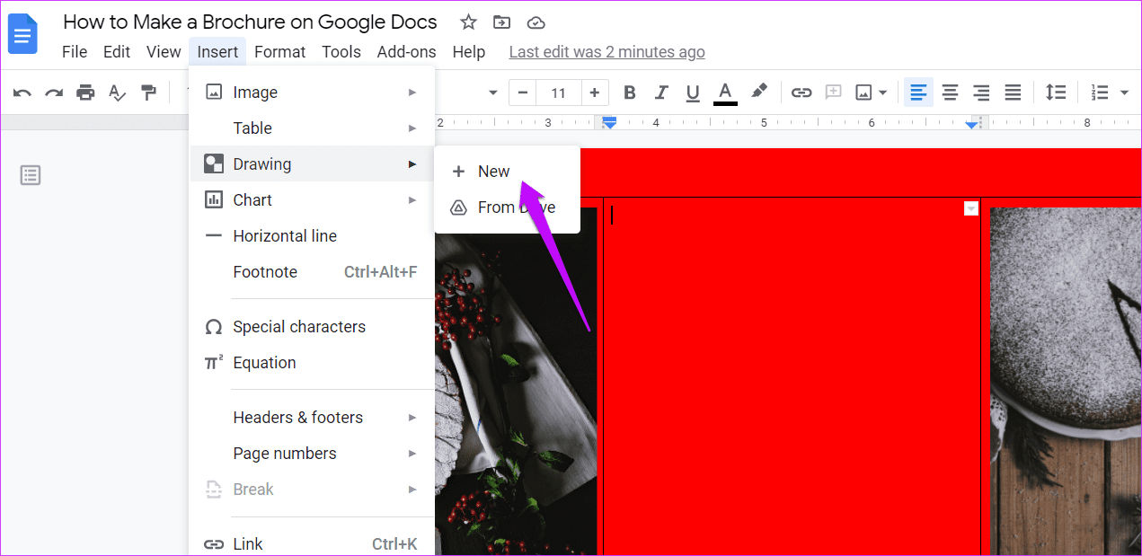 Re How to Make a Brochure on Google Docs 5