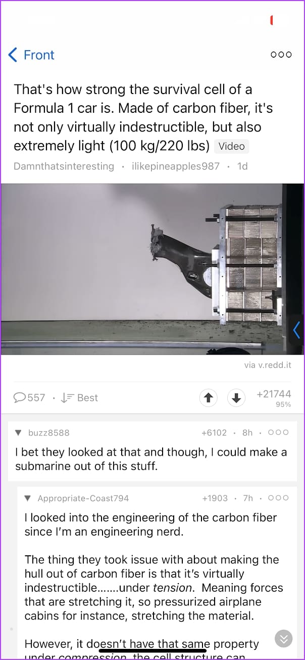 Readder for Reddit