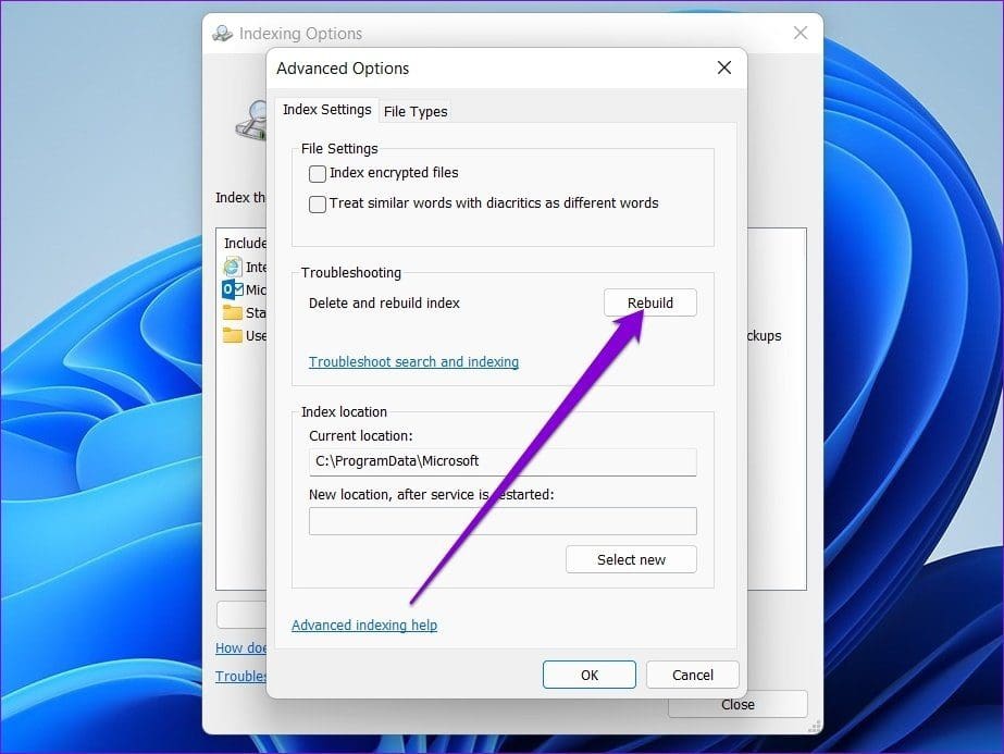 Rebuild Outlook Cache on Windows 11
