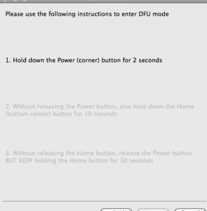 Redsn0W During Dfu Mode