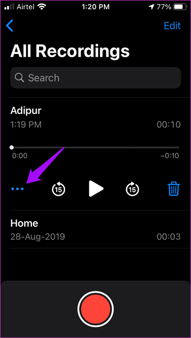 Reduce Background Noise in Voice Memos on i Phone 4