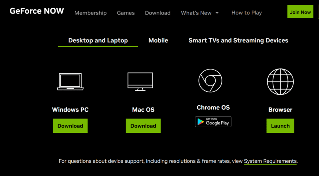 reinstall Geforce Now