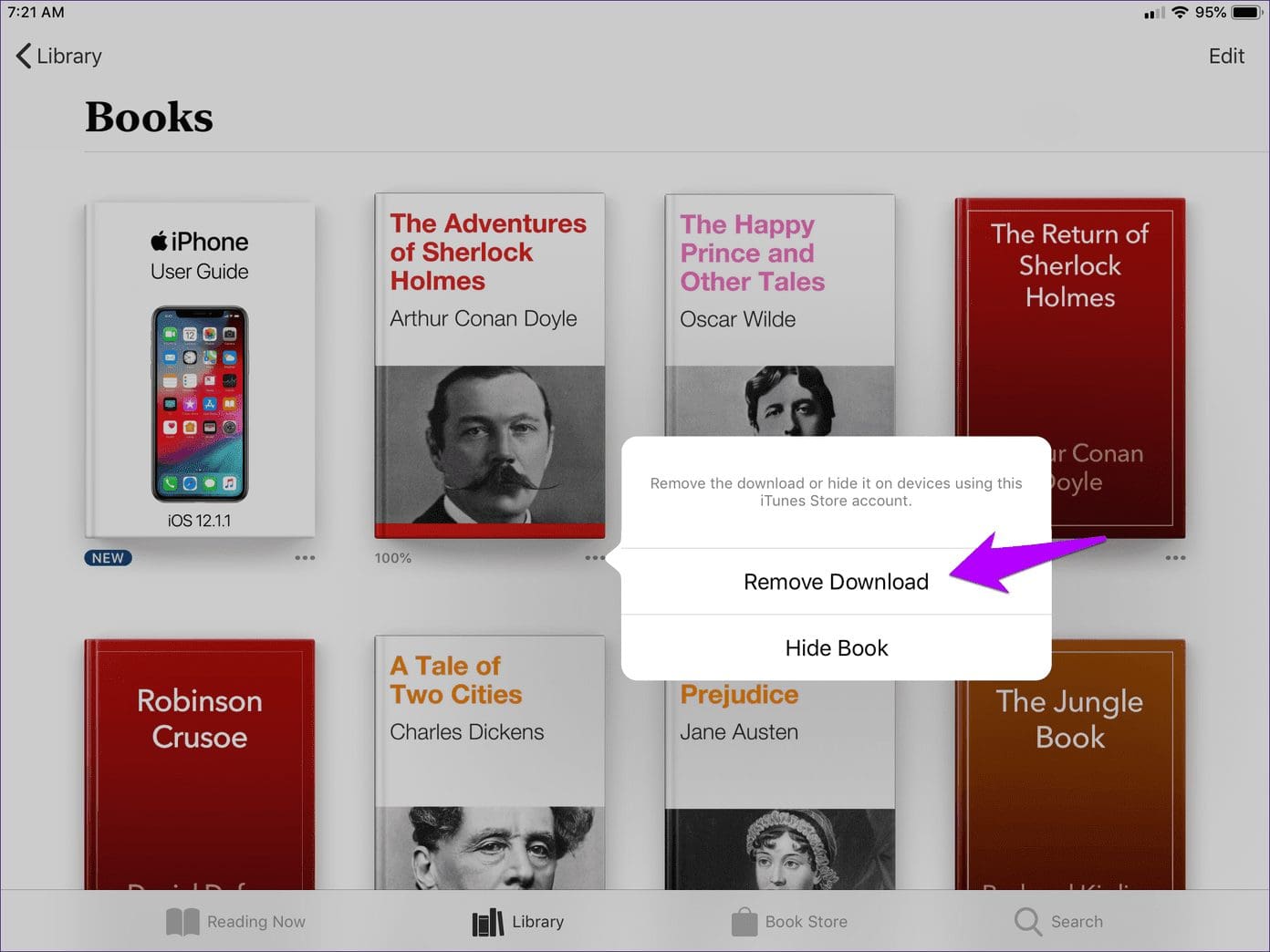 Remove Books From Books App Iphone Ipad 5
