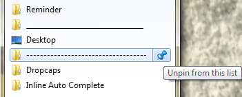 Remove Separator