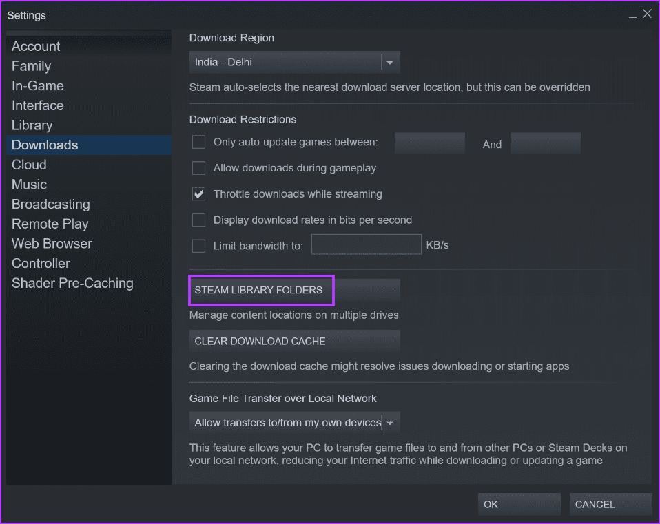 Repair Steam Library Folder