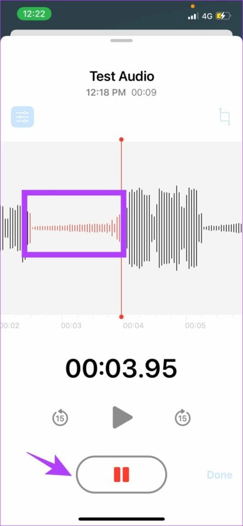Replace recording part