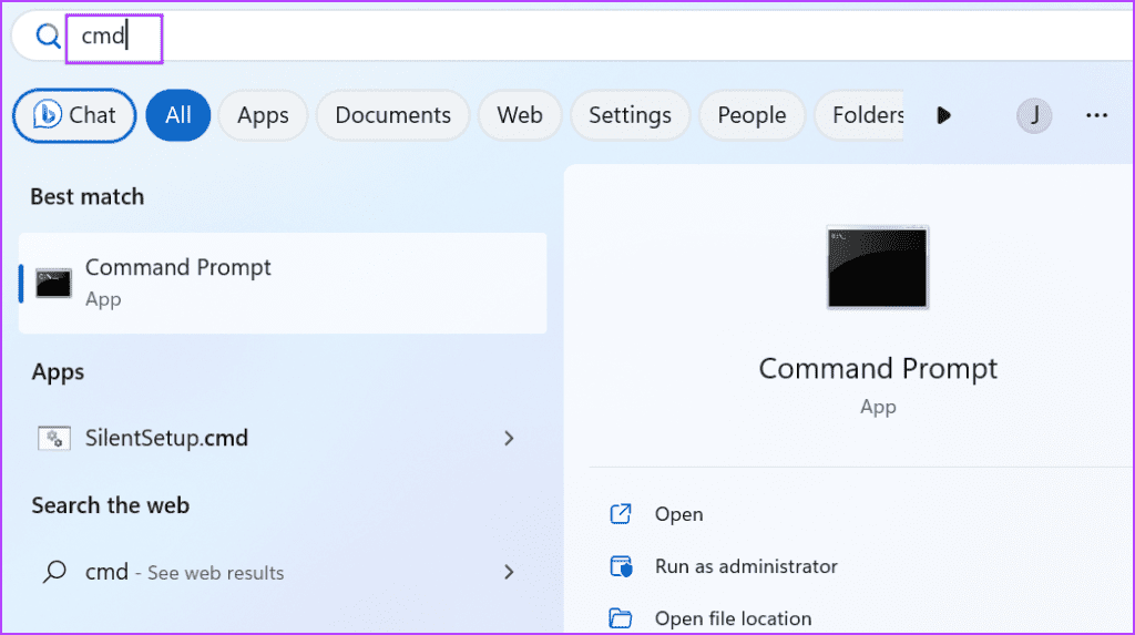 start menu
