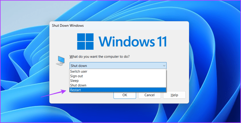 Restarting Windows to Clear RAM Cache on Windows