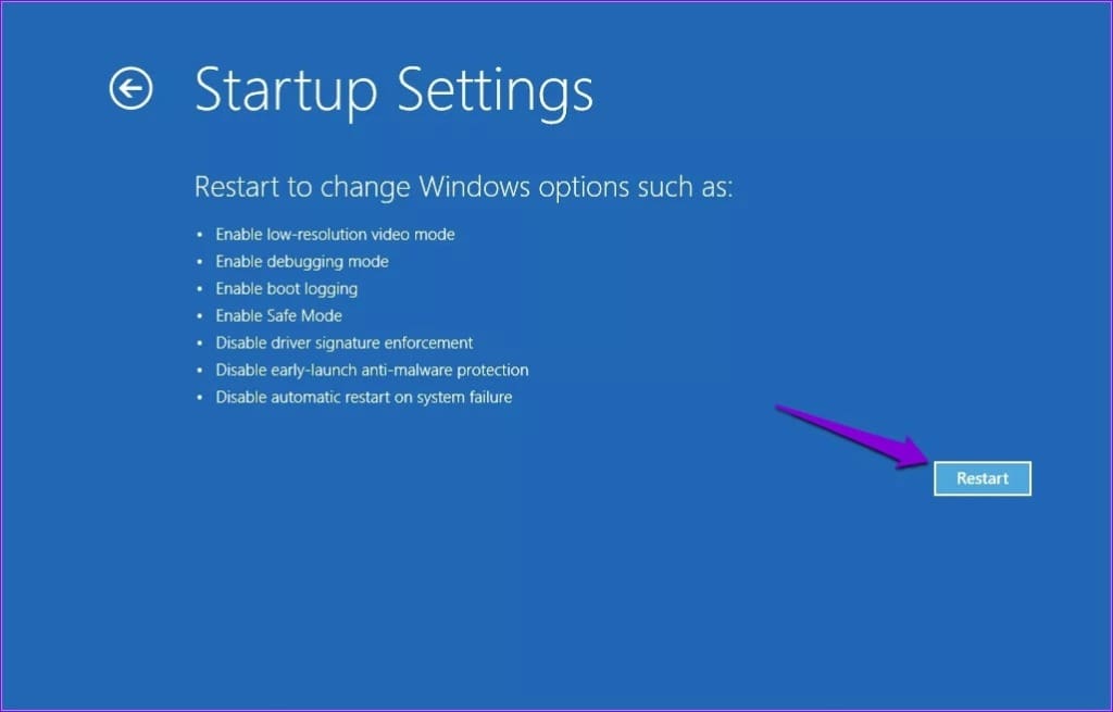 Restart Windows PC