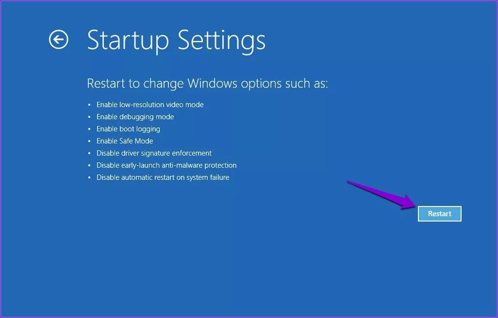 Restart Windows PC