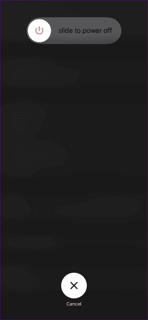 Restart iPhone