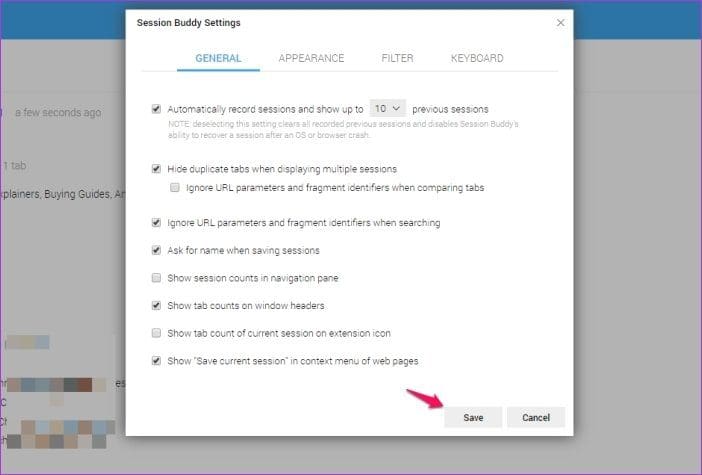 Restore Chrome Tabs After Restart 14