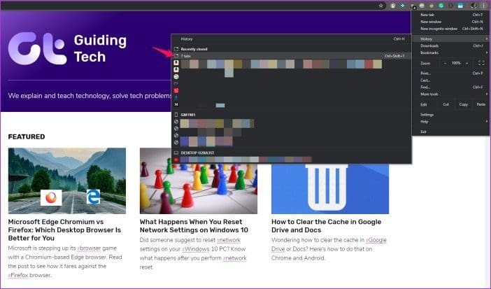 Restore Chrome Tabs After Restart 3