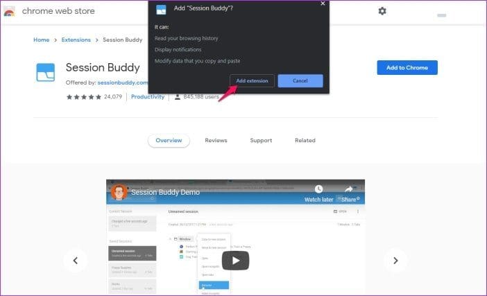 Restore Chrome Tabs After Restart 5