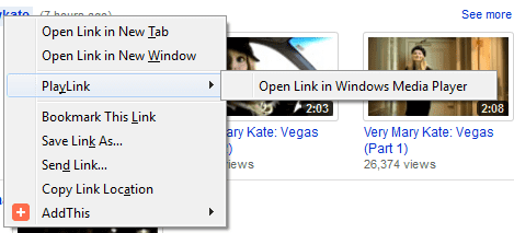Right Click Menu