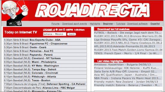 Roja Directa Main