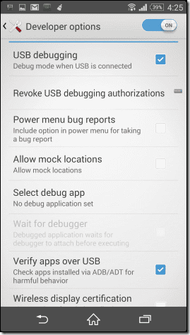 Rooting Xperia Z 1
