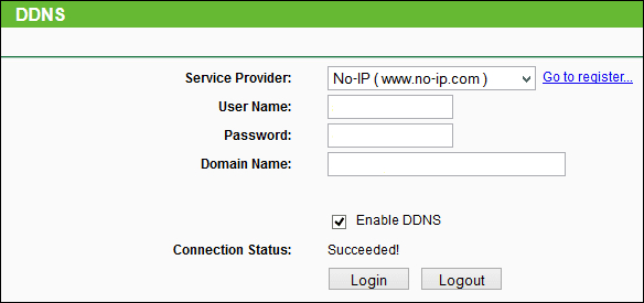 Router Ddns Settings