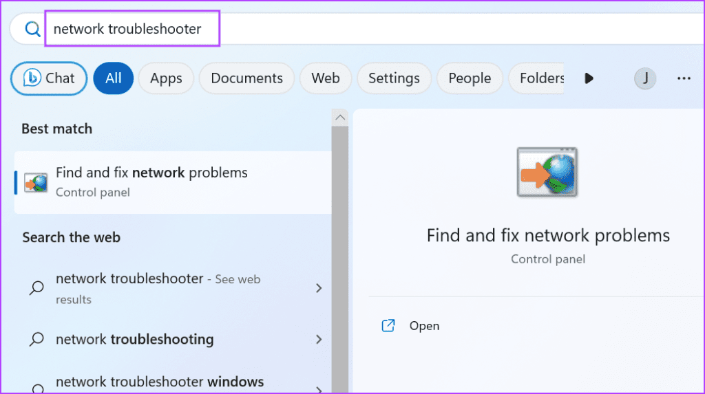 start menu