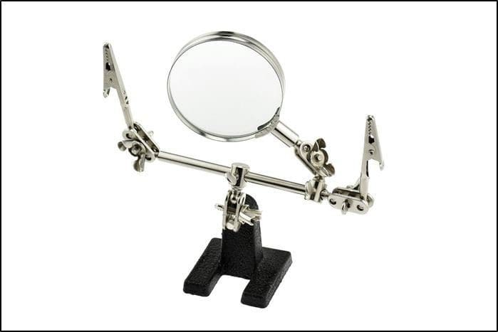 Se Mz101 B Helping Hand With Magnifying Glass