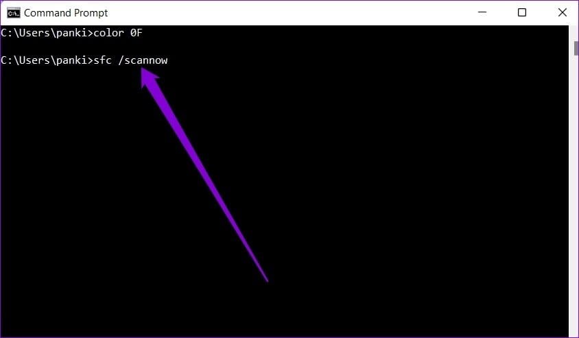 SFC Scan on Windows