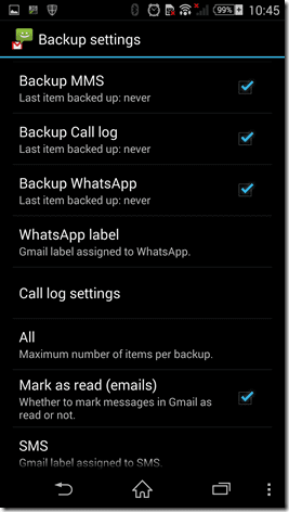 Sms Backup 2