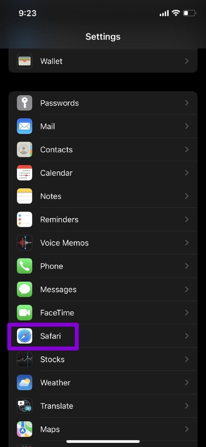 Safari App