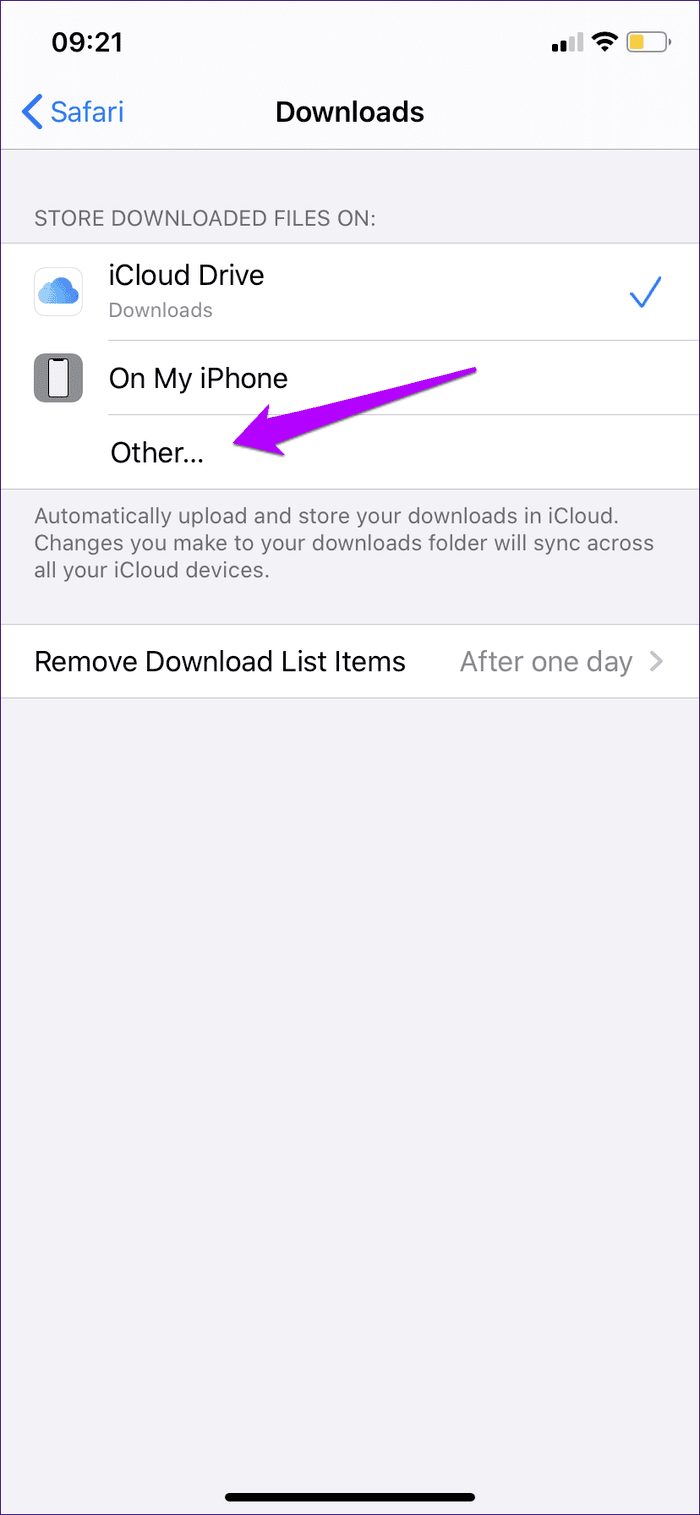 Safari Change Download Location Ios 13 Ipados 4
