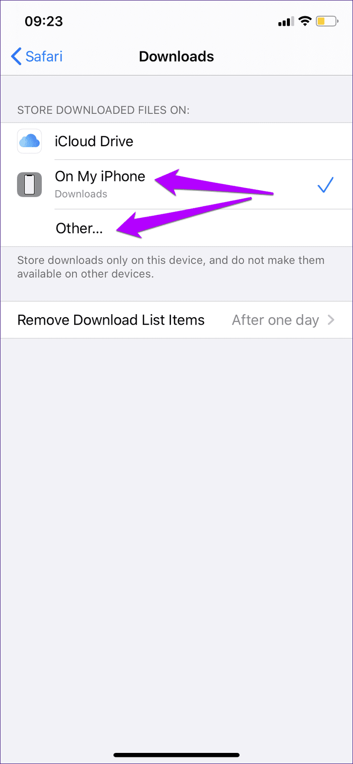 Safari Change Download Location Ios 13 Ipados 9