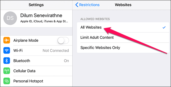 Safari Clear History And Website Data Grayed Out 4