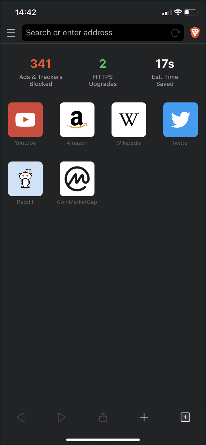 Safari Vs Brave Iphone 8