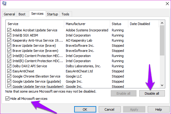 Safe Mode Vs  Clean Boot 12