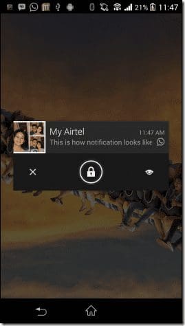 Sample Notification1
