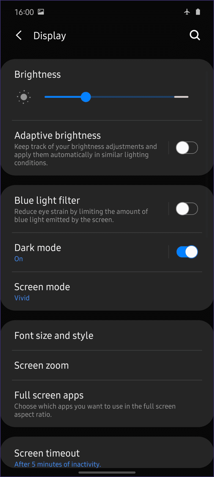 Samsung Galaxy A51 Dark Mode 2 New